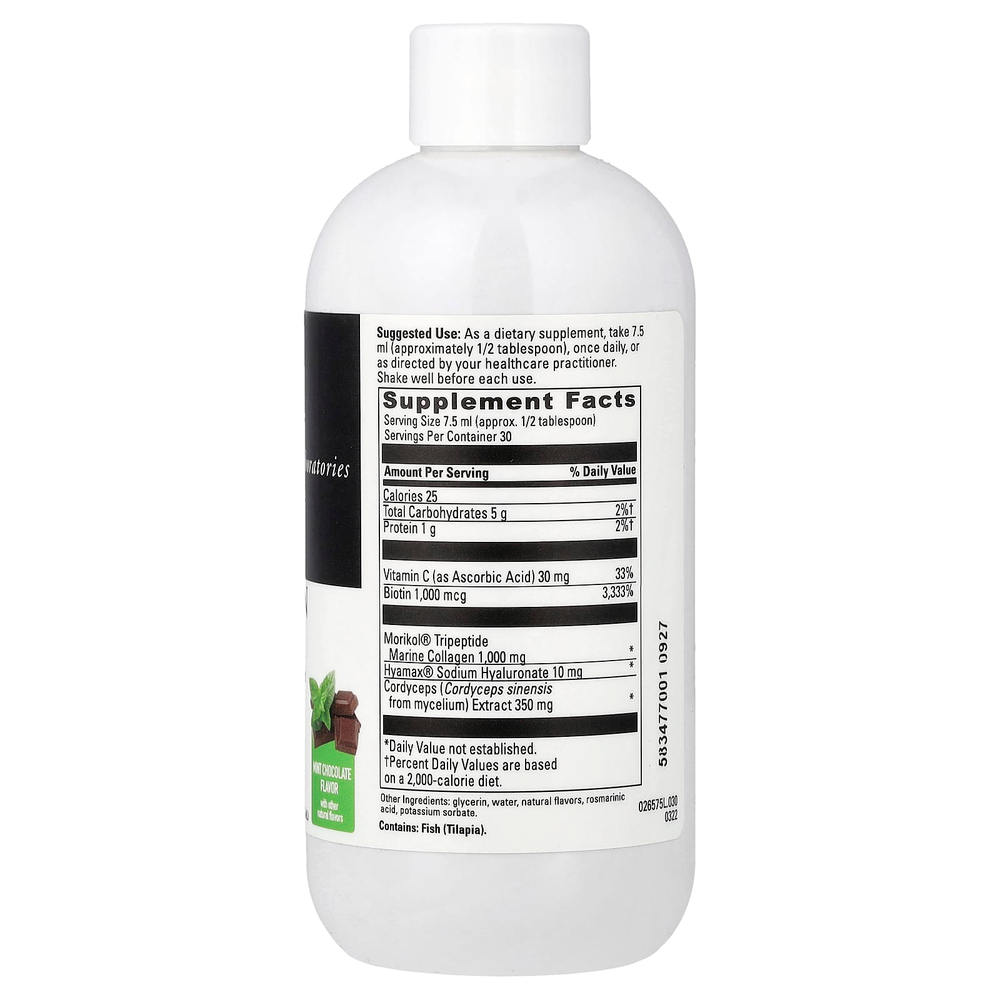 DaVinci Laboratories, Collagen Bright, мятный шоколад, 225 мл (7,6 жидк. унц.)