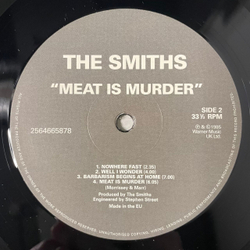 Винтажная виниловая пластинка LP The Smiths Meat Is Murder (Англия 2012)