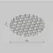 Решетка антибликовая Focus LED mini HoneyComb-D28 Maytoni
