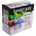 Фитбол «Sky» Sportage 55 см 600 гр, розовый