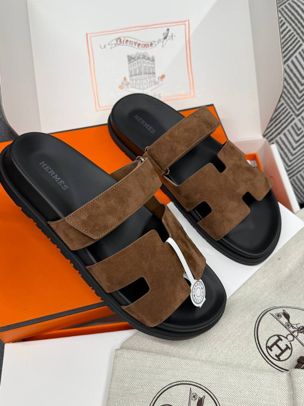 Шлепанцы Hermes