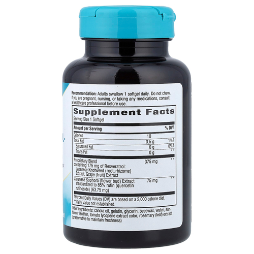 Nature's Way, Resveratrol Forte®, смесь премиального качества, 60 капсул