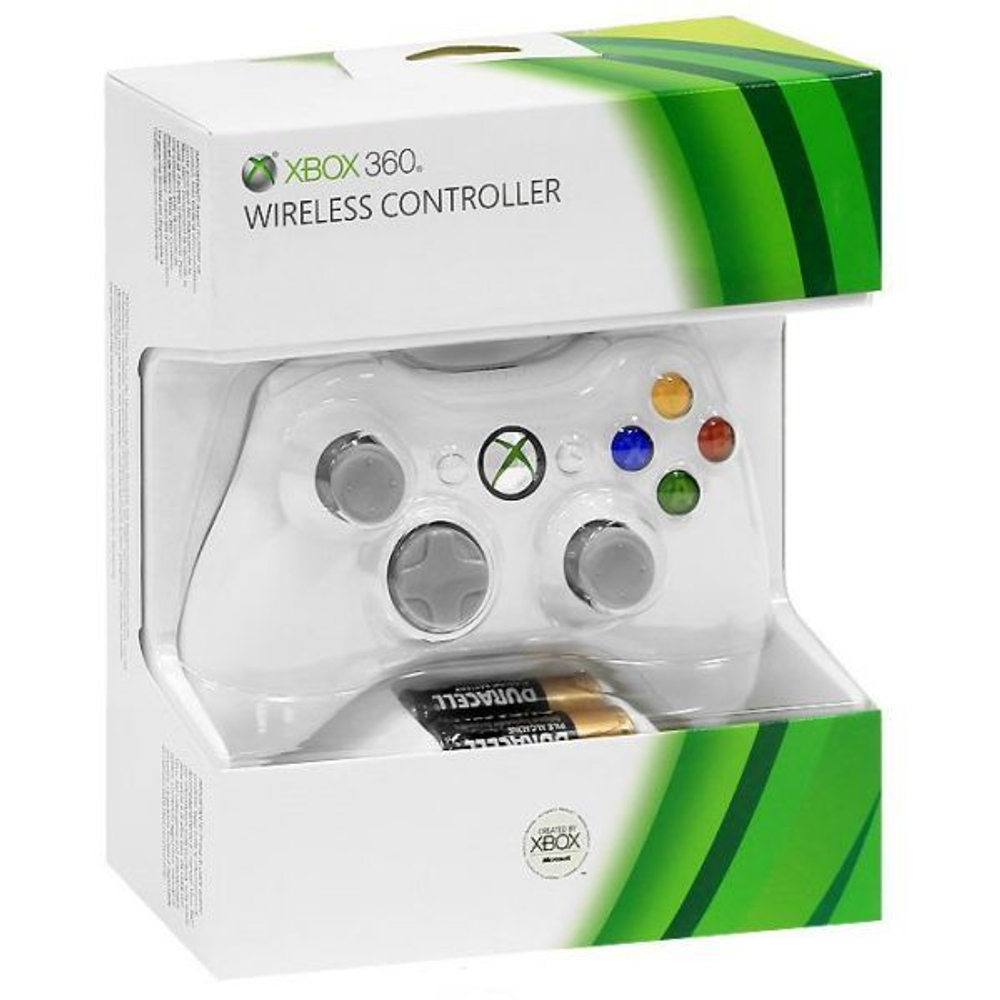 Беспроводной геймпад для Xbox 360/ПК (NSF-00001, белый)