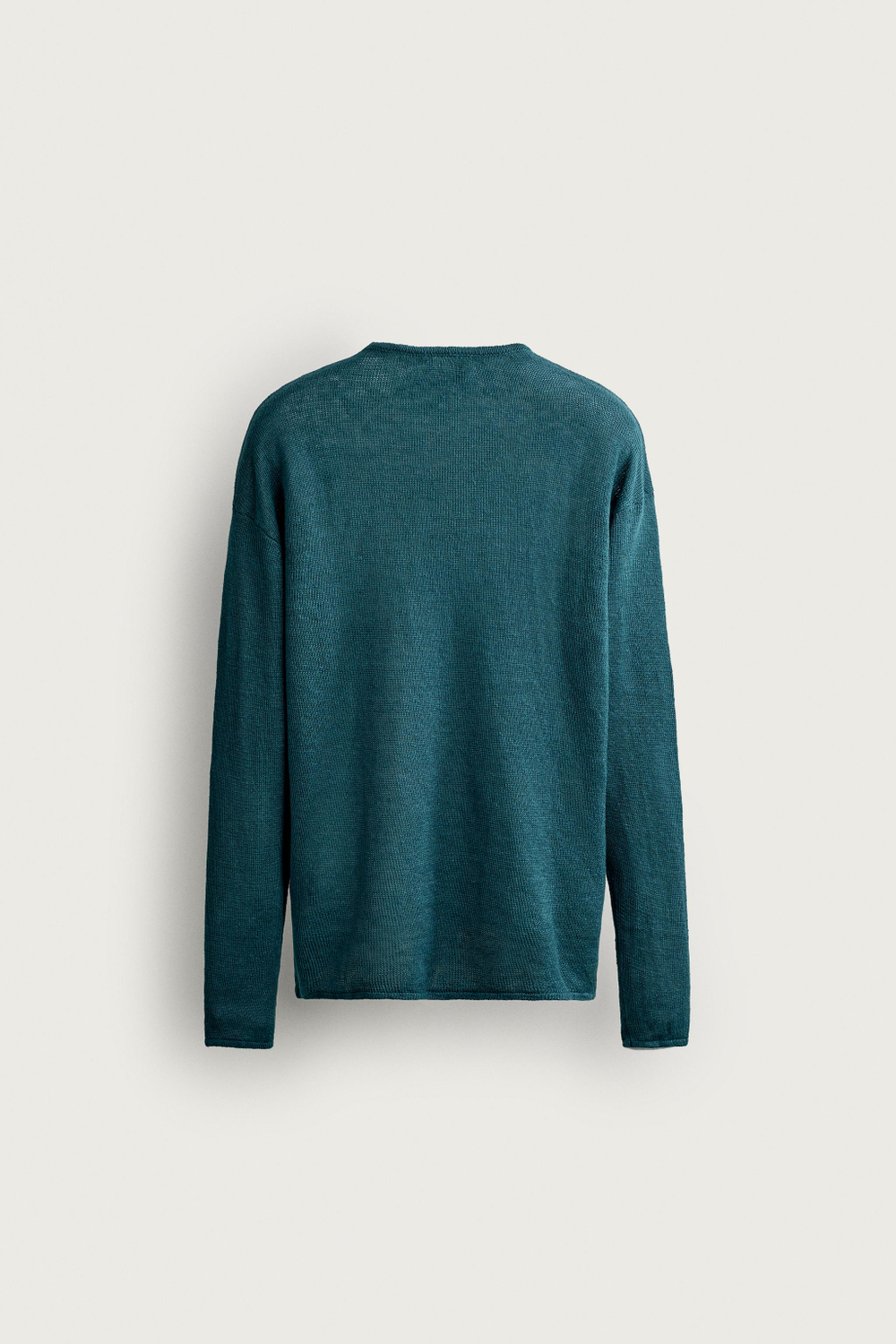 СВИТЕР RELAXED FIT ИЗ 100% КОНОПЛЯНОГО ВОЛОКНА — ZARA