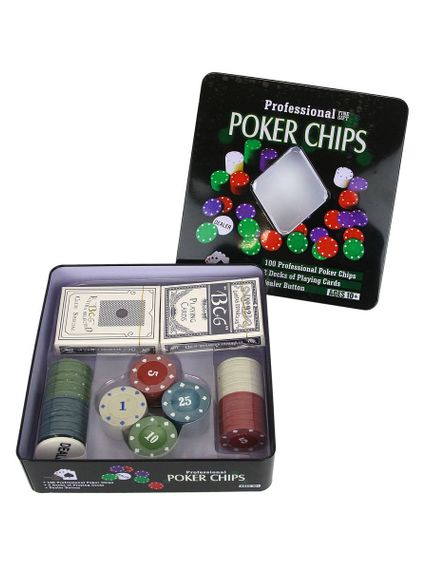 Покерный набор "Holdem Light" 100 (Набор для покера на 100 фишек)