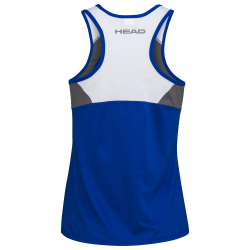 Топ теннисный Head Club 22 Tank Top W - royal