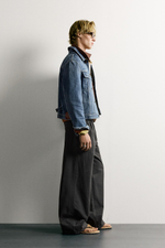 БРЮКИ WIDE-LEG СО СКЛАДКАМИ — ZARA · 1437/398