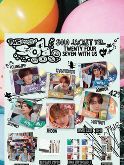 Альбом TWS - SODA SODA JAPAN 2nd Single Album SOLO JACKET HANJIN Version