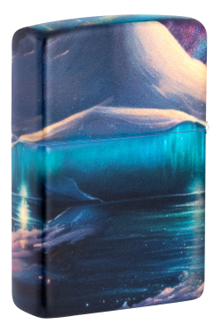 Зажигалка Zippo Penguin с покрытием Glow In The Dark Green, латунь/сталь, разноцветная, 38x13x57 мм
