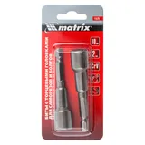 Биты с торцевыми головками 10 мм, 65 мм, 2 шт. Matrix — фото 5