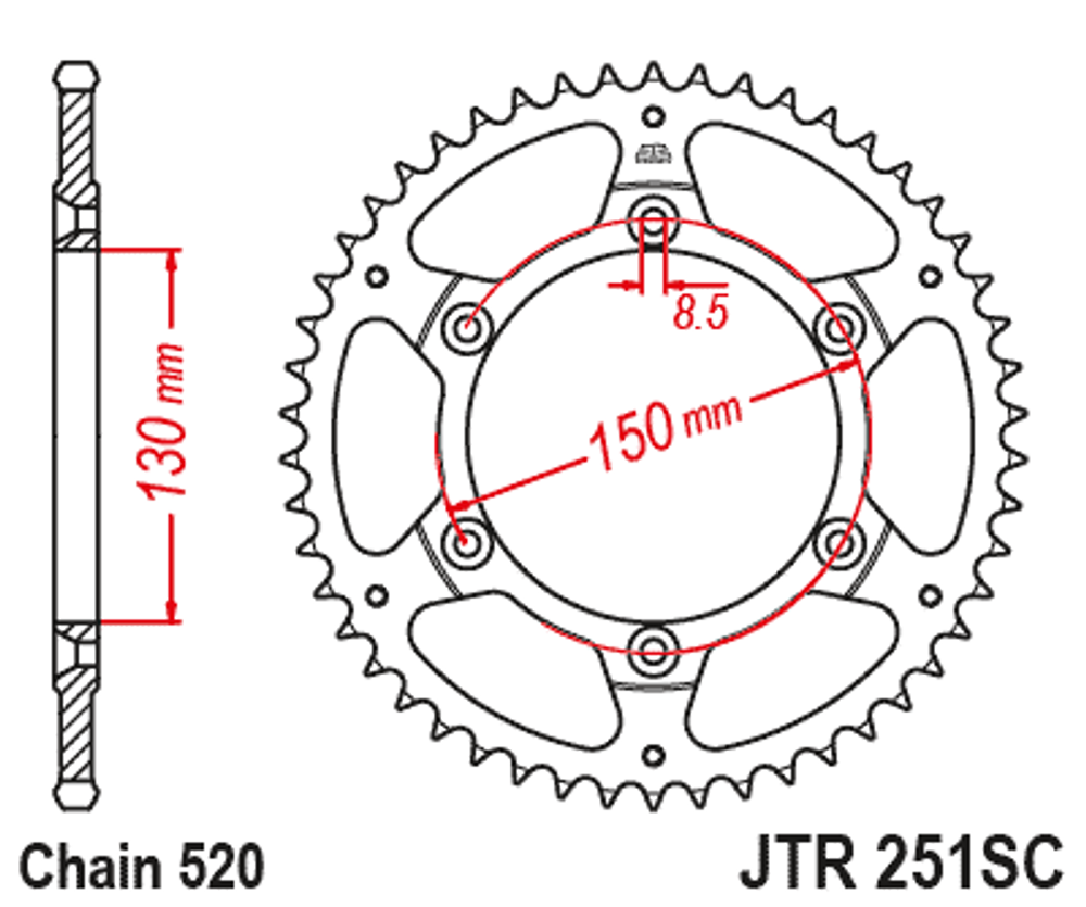 Звезда JTR251.51SC