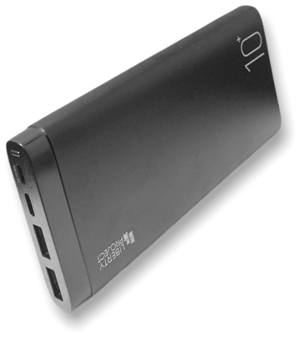 Power Bank внешний аккумулятор повербанк 10000 мАч LIBERTY PROJECT.