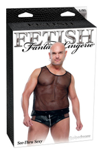 Костюм стриптизера 2XL/3XL (Цвет: черный)