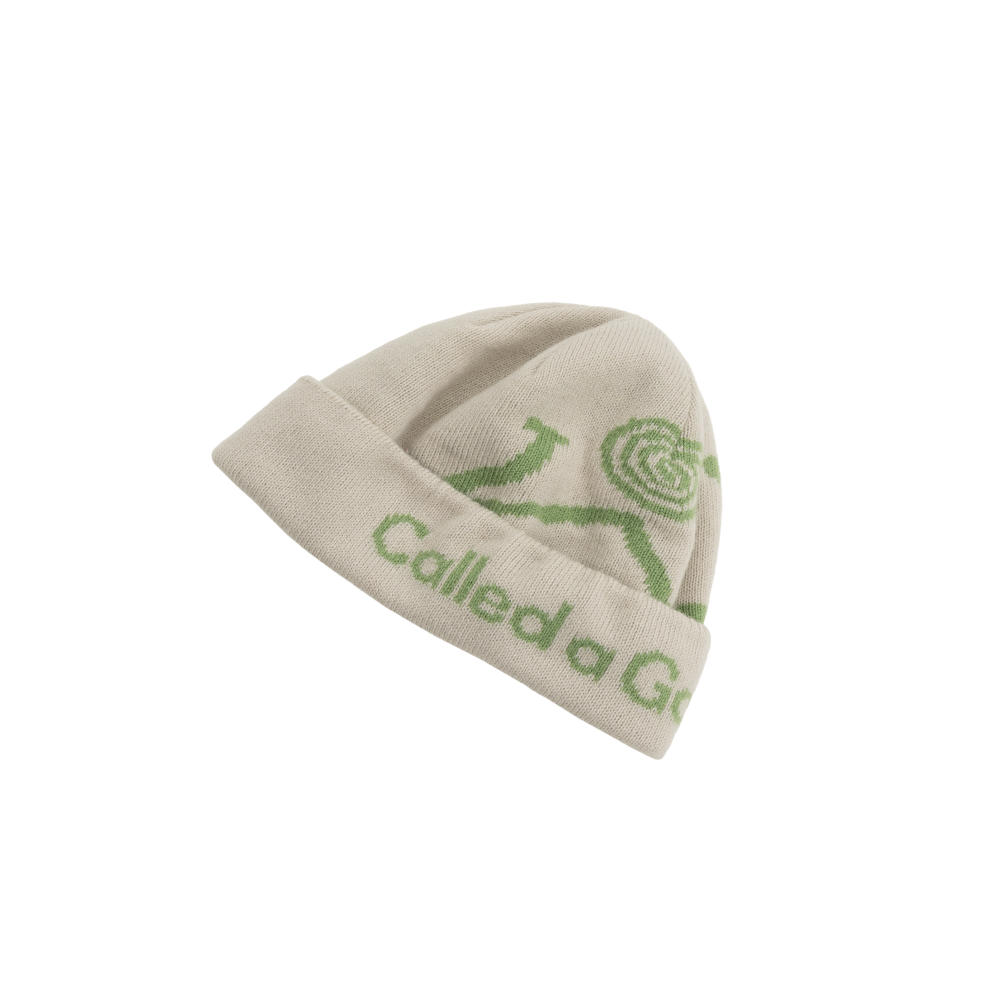 Шапка Called a Garment Pathway Logo "Milk-Green Apple"