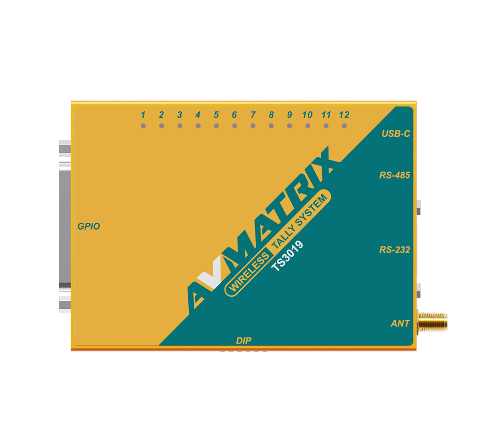 Комплект сигнализации AvMatrix TS3019-6 для 6-ти камер, Tally