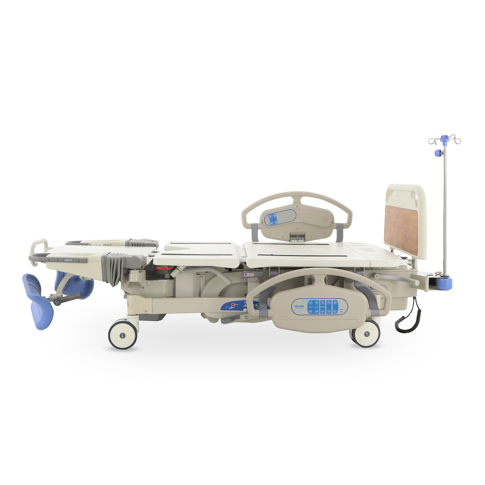 Многофункциональная кровать для родовспоможения XHFJ-1 (МЕ-4019X-01) с расширенной комплектацией и электрическими приводами для комфортных и безопасных родов