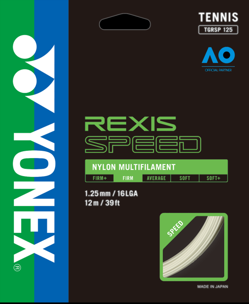 Теннисные струны Yonex Rexis Speed (12 m) - white