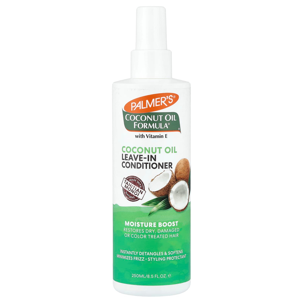 Palmer's, Формула с кокосовым маслом, витамин E, несмываемый кондиционер с кокосовым маслом, 250 мл (8,5 жидк. унц.)