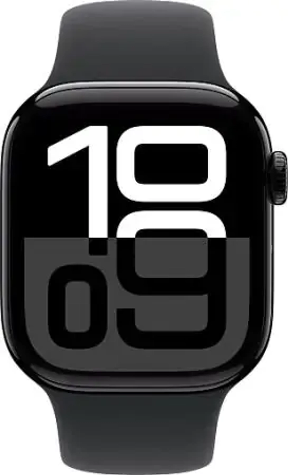 Apple Watch Series 10 42mm Aluminium Case, Jet Black