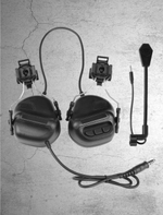 Тактические наушники HEADSET V / черный