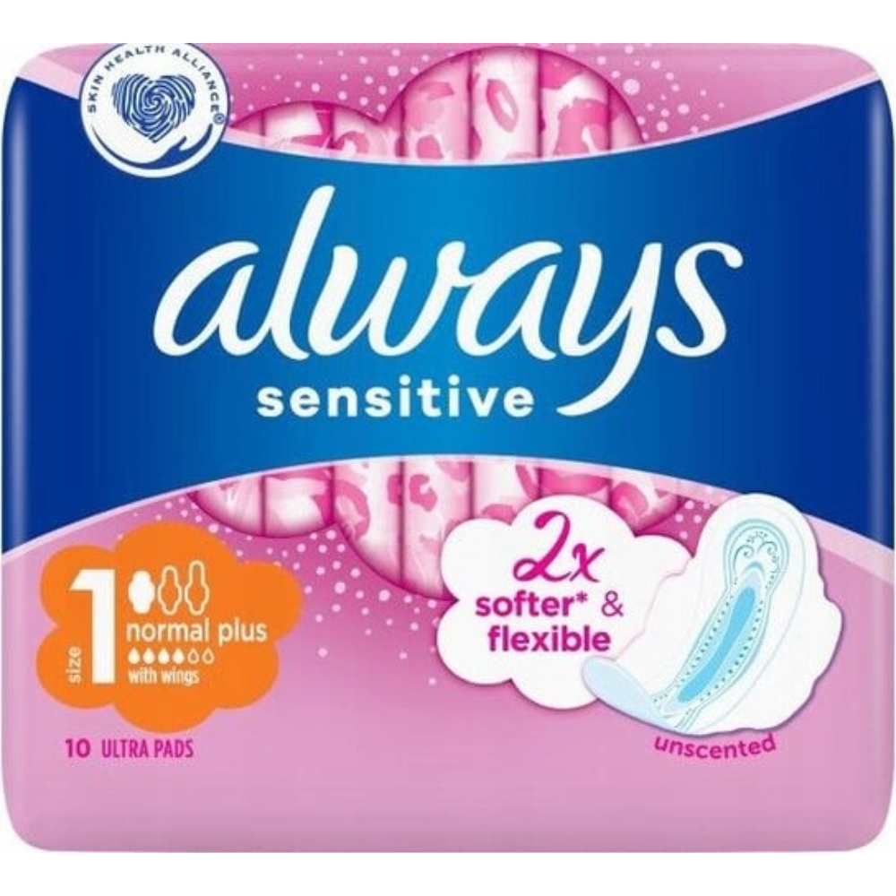 Прокладки Always sensitiv нормал плюс 10 шт