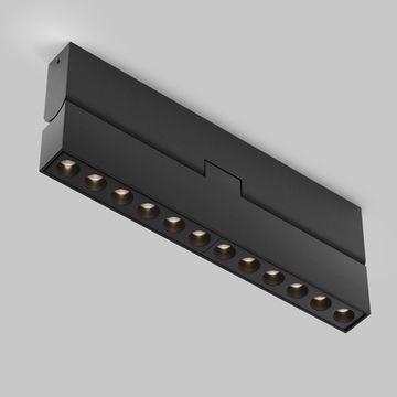 Потолочный светодиодный светильник 12W 3000К C136CL-12W3K-B чёрный Points Rot Maytoni