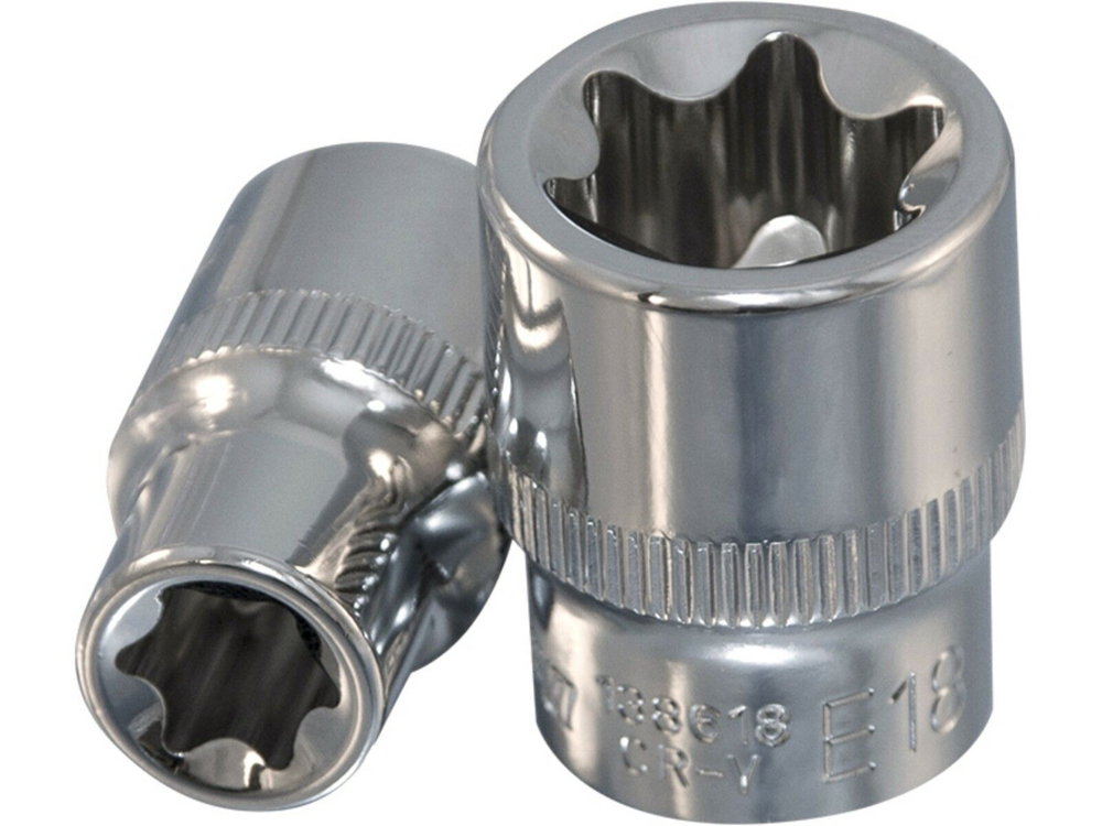 138612 Головка торцевая 3/8"DR, внешний TORX®, Е12