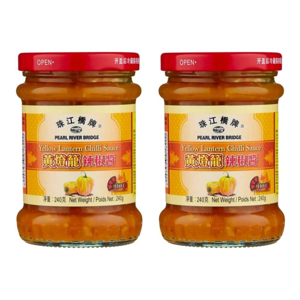 Соус Pearl River Bridge Yellow lantern chilli, 240 г, 2 шт