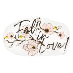 Термотрансфер "Fall in love" 14.5х9 см, 1 шт, Gamma "M" №02 M-217