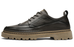 Jeep Casual Leather Shoes Men"s Low top Khaki