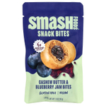 Smash Foods, Snack Bites, масло из кешью и голубический джем, 5 шт., 50 г (1,8 унции)