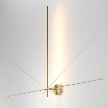Настенный светильник (бра) 12W 2700K C085WL-L12BS2.7K латунь Elegant Maytoni
