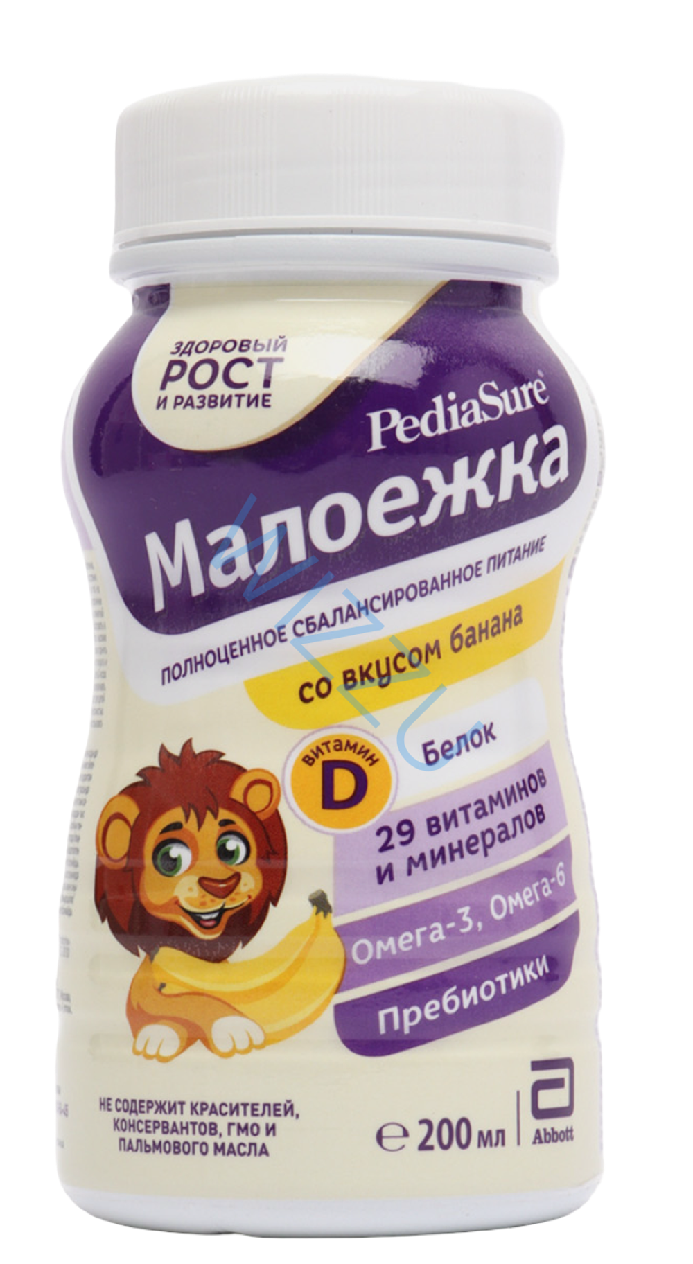Смесь готовая PediaSure Малоежка с банановым вкусом 200 мл