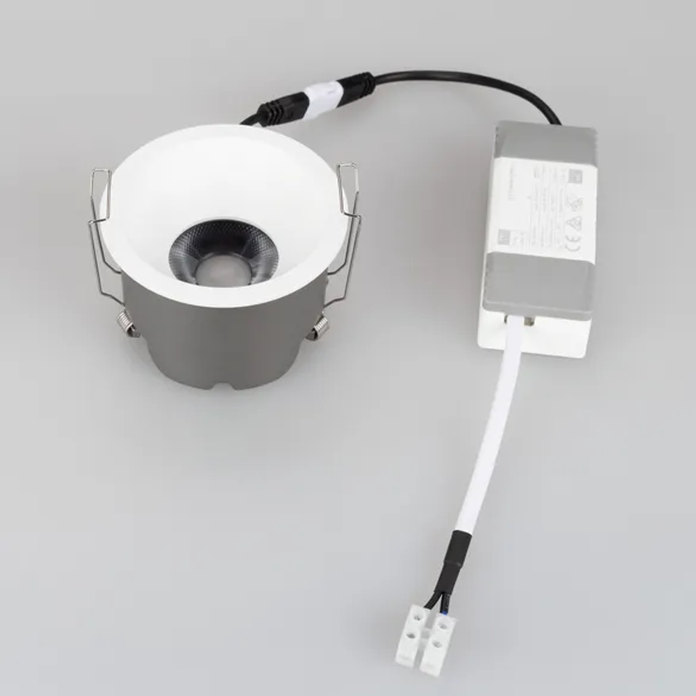 Светильник MS-HARBOR-R82-10W Warm3000 (WH, 50 deg, 230V) (Arlight, IP20 Металл, 5 лет) 048276