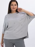 Блуза Нора (серый жемчуг) Б16462-5М LT Collection