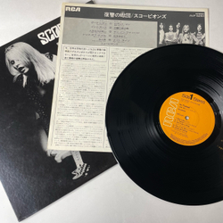 Винтажная виниловая пластинка LP Scorpions In Trance (Япония 1976) (Без Оби)