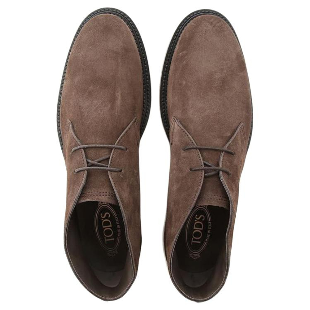 TOD"S Desert Almond Toe Ankle Boots