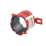 Муфта противопожарная сталь оц Дн 160 для труб K-Fire Collar красная K-flex R85CFGS00160
