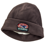 Шапка флисовая Alaskan Black Salmon AWCB -