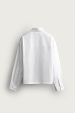 РУБАШКА BOXY FIT — ZARA