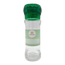Мельница для специй Ashanti стеклянная зеленая, 80 г