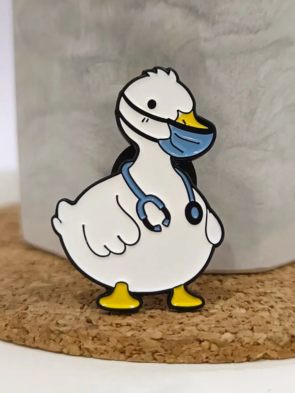 Значок медицинский "Ducktor"