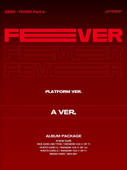 Альбом ATEEZ - ZERO : FEVER PART.2 PLATFORM RANDOM Version