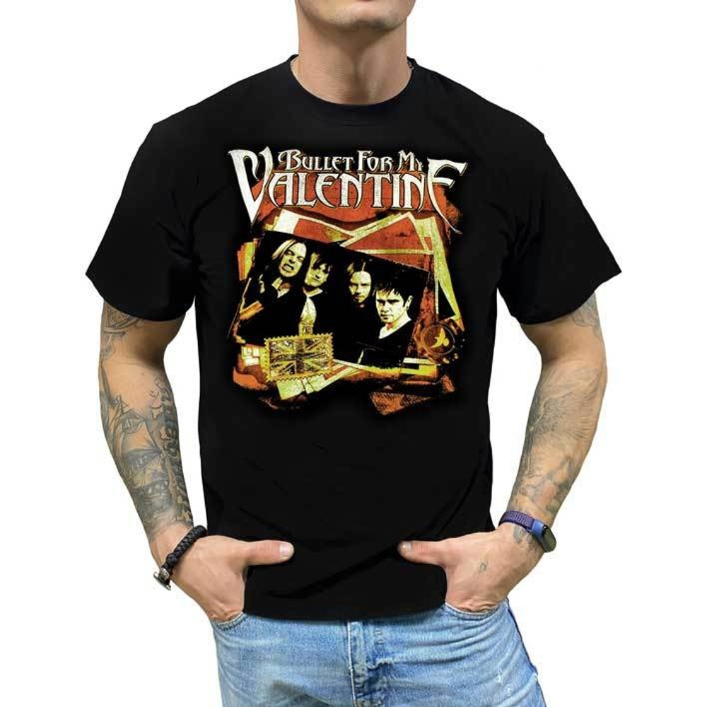 Футболка Bullet for my valentine Europe Tour 2010 (2XL)