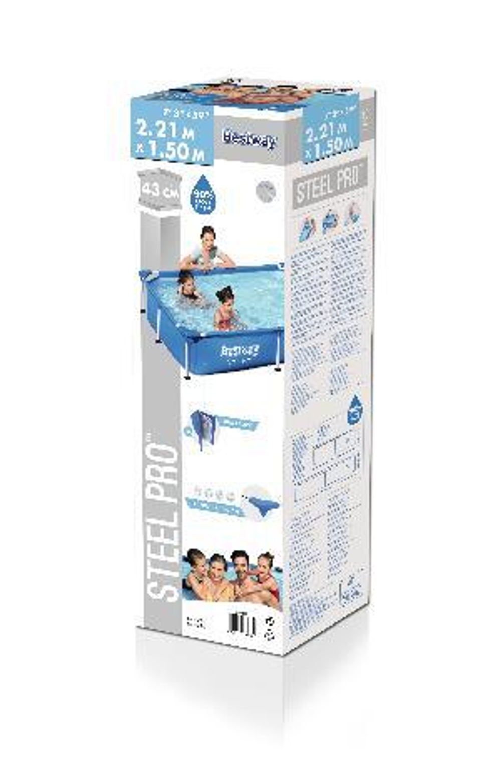 Бассейн каркасный Bestway Steel Pro 1200л