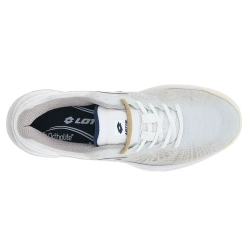 Женские теннисные кроссовки Lotto Mirage 100 II Clay - all white/warm taupe