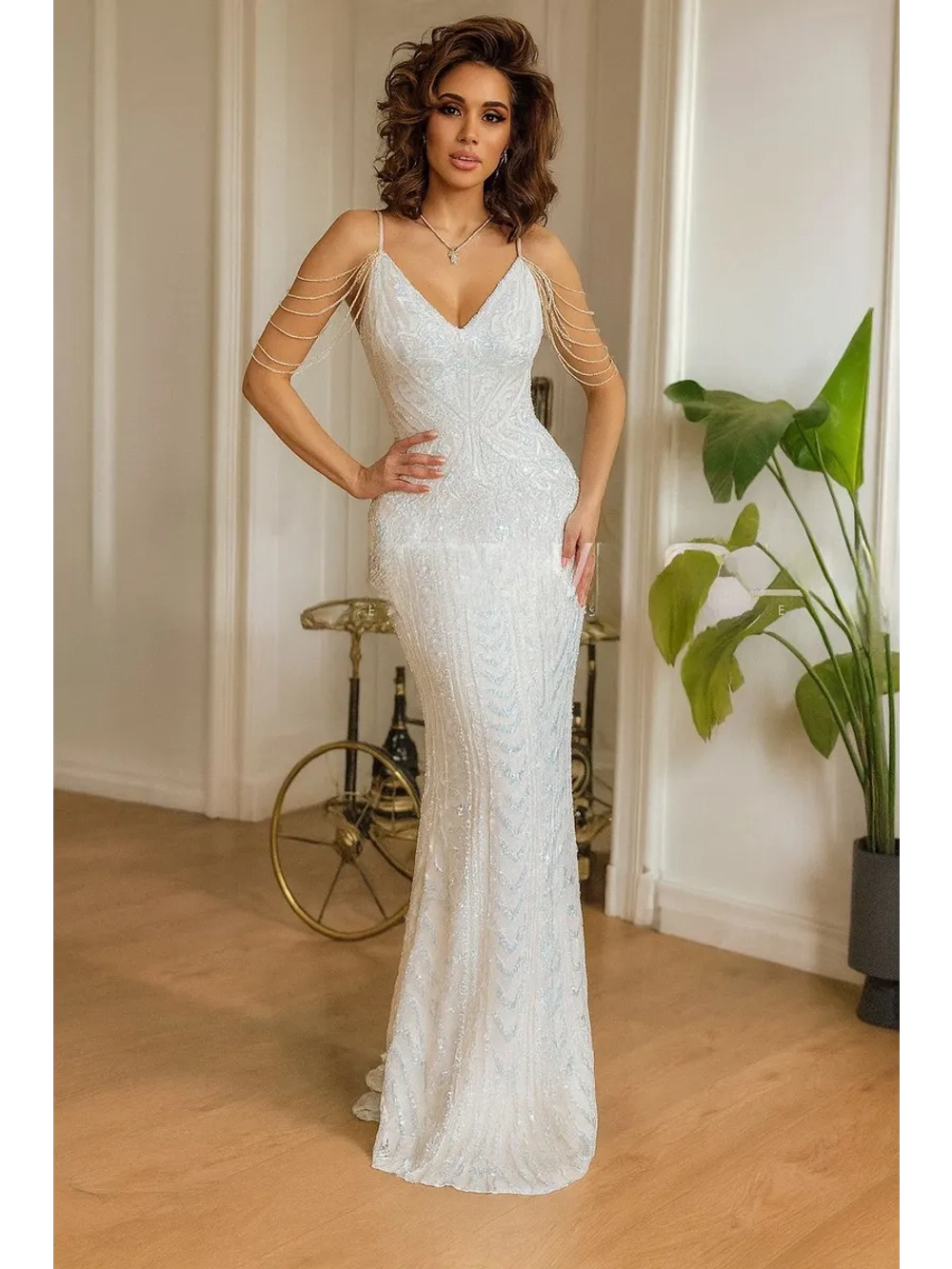 макси платье с бусинами и пайетками + PLUS SIZE