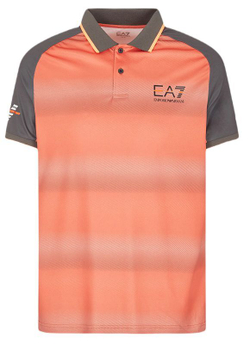 Мужское теннисное поло EA7 Man Jersey Polo Shirt - spice route
