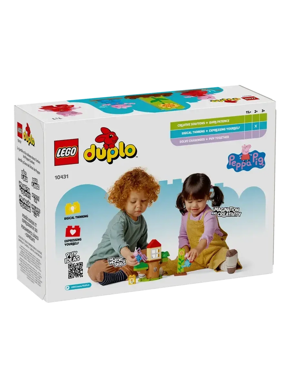 Duplo 10431 Свинка Пеппа: сад и домик на дереве