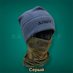 Флисовая шапка "ARMY"